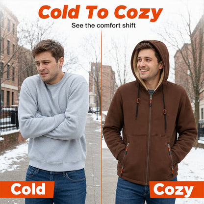 Men‘s Casual Thermal Comfort Hoodie