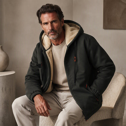 Men‘s Casual Thermal Comfort Hoodie