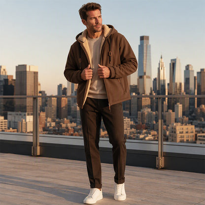 Men‘s Casual Thermal Comfort Hoodie