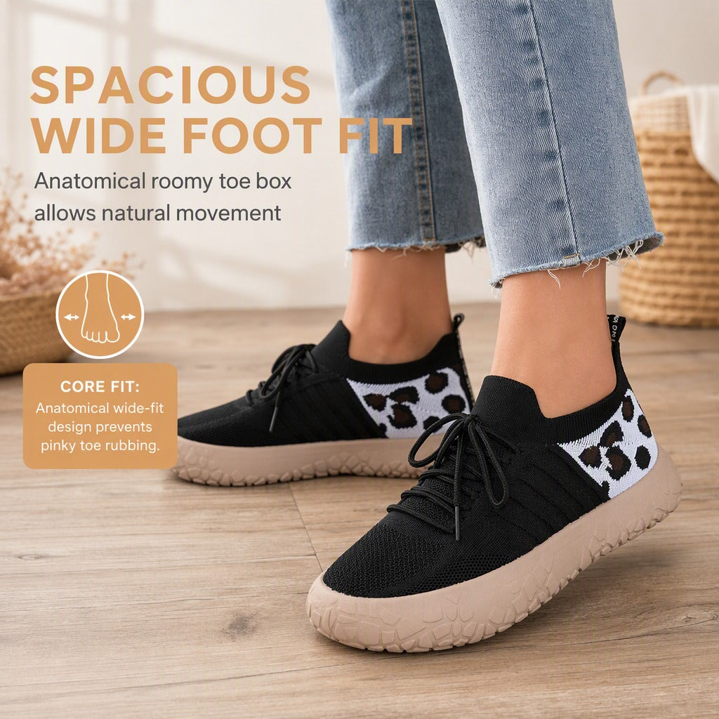 Women's Slip On Loafers Lightweight Breathable Summer Casual Flat Shoes Plus Size