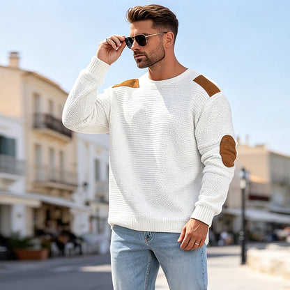 Men's Knit Crewneck Pullover Sweater