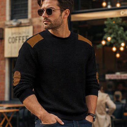 Men's Knit Crewneck Pullover Sweater