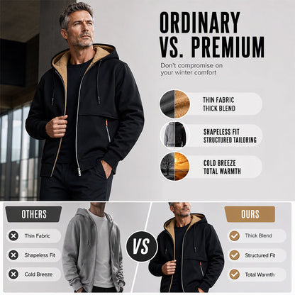 Men's Winter Warm Hooded Jacket