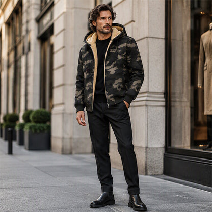Men's Winter Warm Hooded Jacket