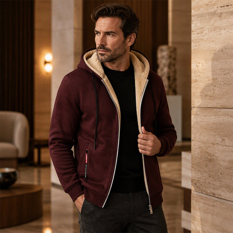 Men's Winter Warm Hooded Jacket