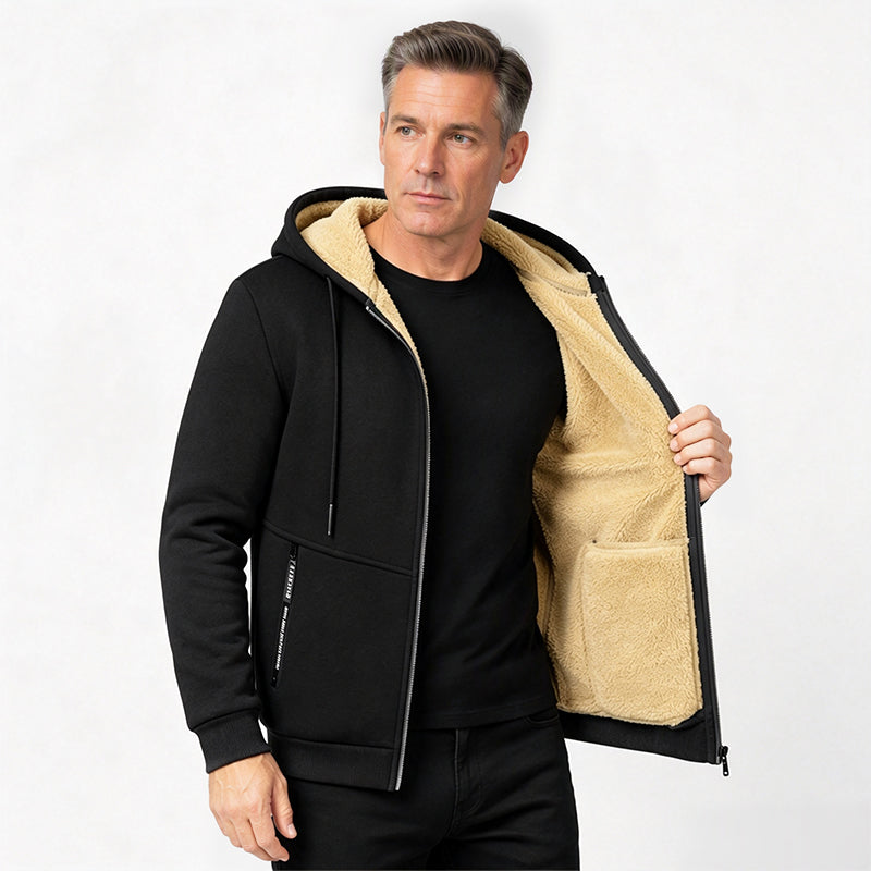 Men's Winter Warm Hooded Jacket