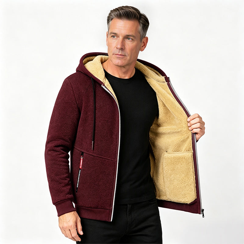 Men's Winter Warm Hooded Jacket