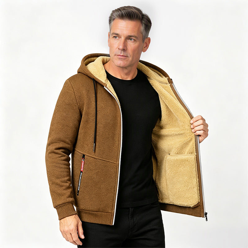 Men's Winter Warm Hooded Jacket
