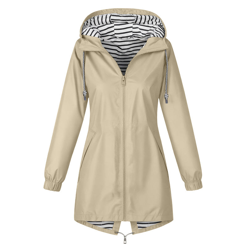 🌧️ Ready When the Weather Turns⚡️Women's Waterproof Hooded Outdoor Jacket