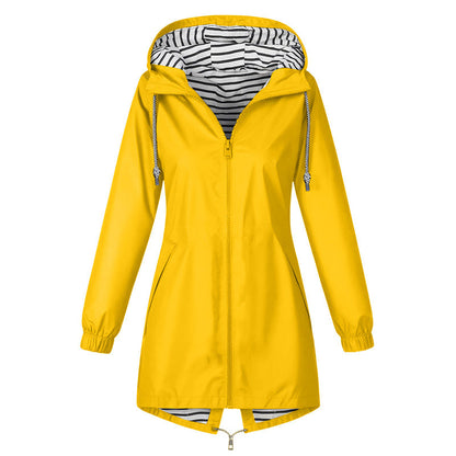 🌧️ Ready When the Weather Turns⚡️Women's Waterproof Hooded Outdoor Jacket
