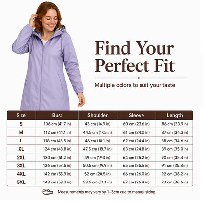 🌧️ Ready When the Weather Turns⚡️Women's Waterproof Hooded Outdoor Jacket