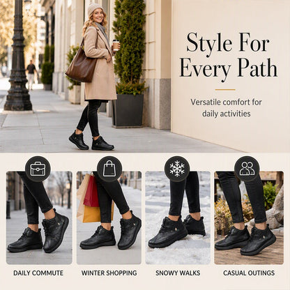 Women's Warm-Lined Non-Slip Snow Boots