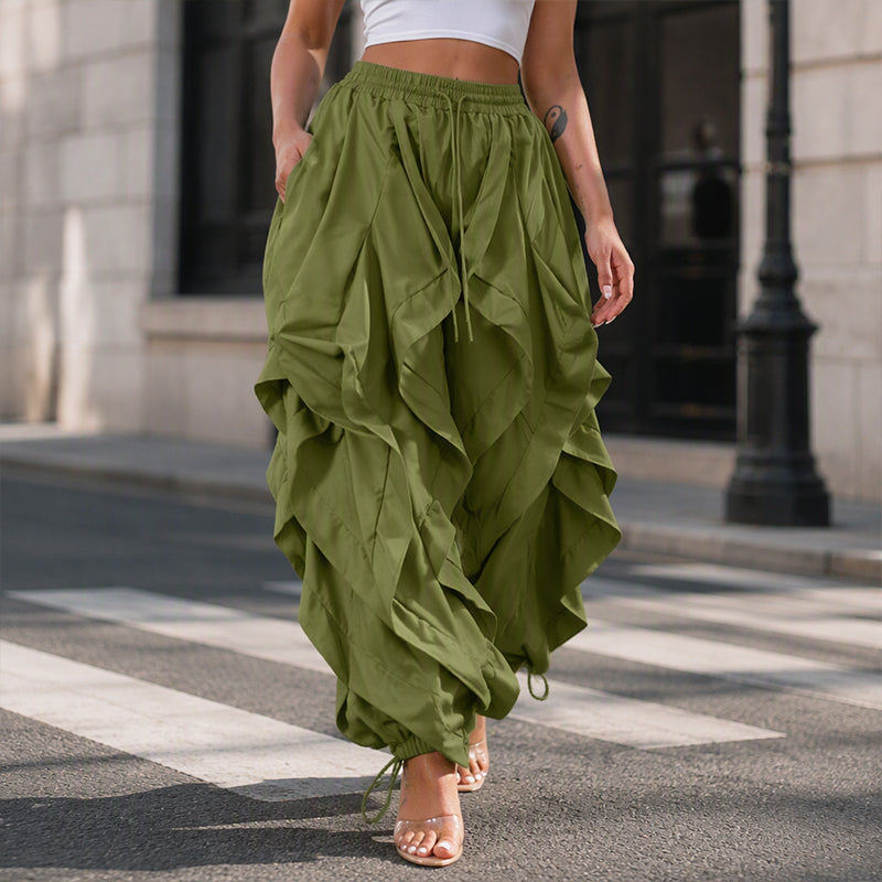 Elegant Cargo Jogger Pants