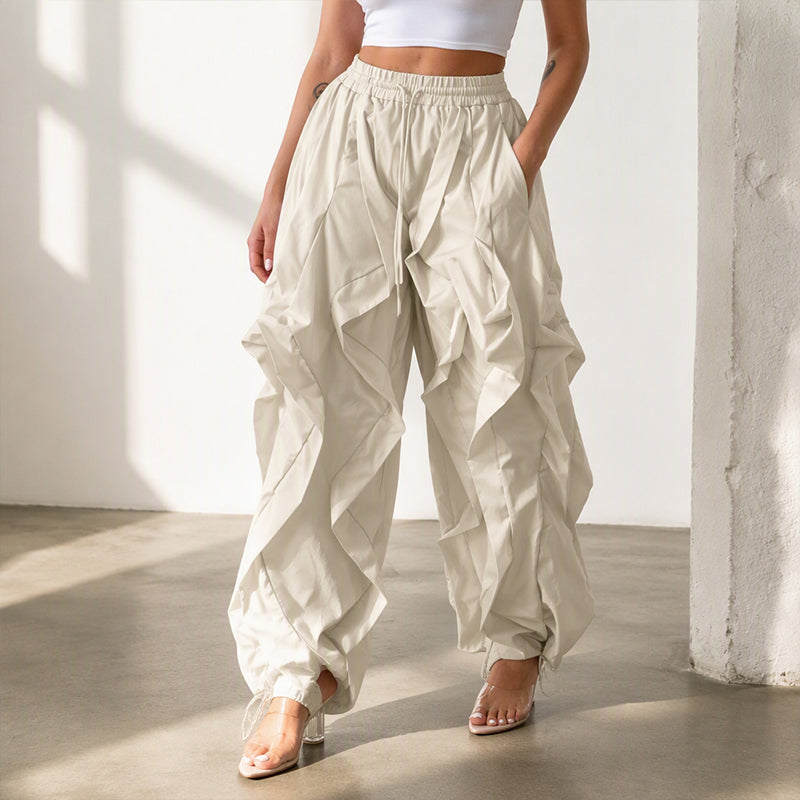 Elegant Cargo Jogger Pants