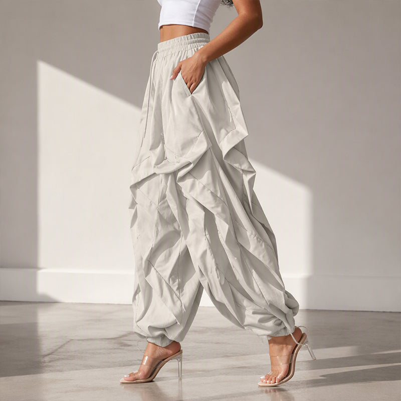 Elegant Cargo Jogger Pants