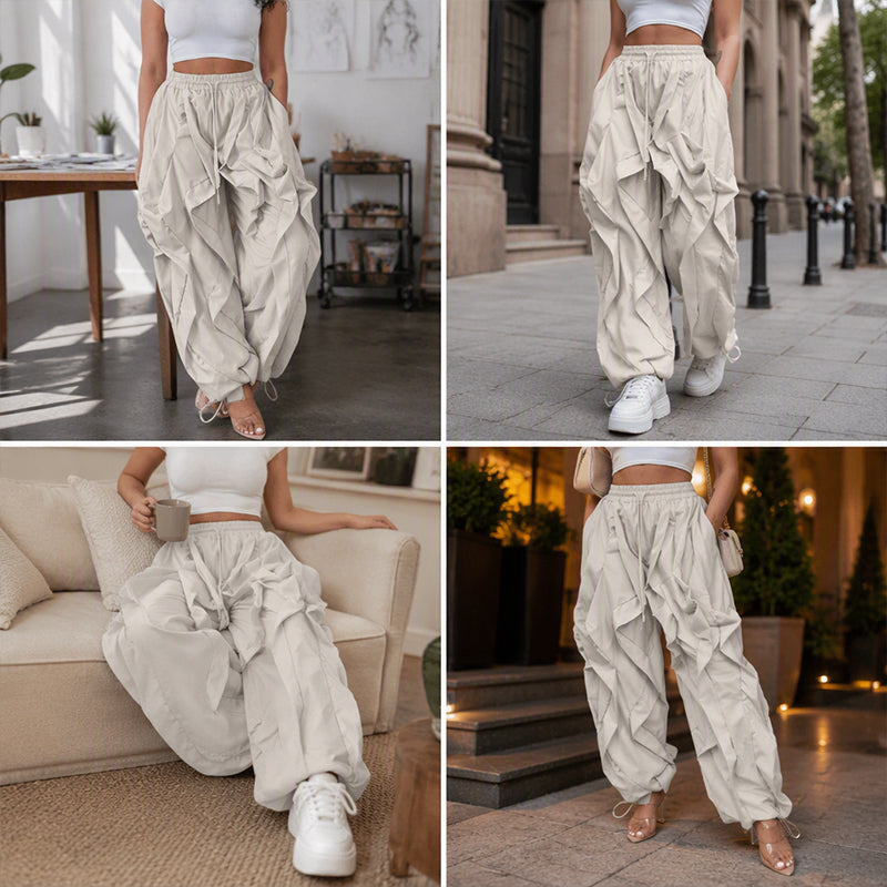 Elegant Cargo Jogger Pants