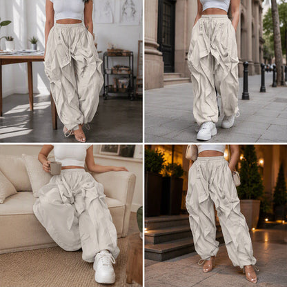 Elegant Cargo Jogger Pants