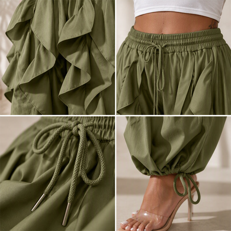 Elegant Cargo Jogger Pants