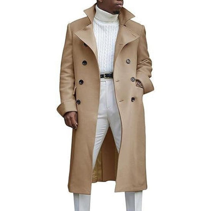 Men's Elegant Refined Warmth Overcoat