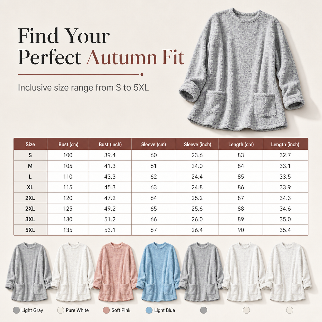 Women's Warm Crew Neck Long Sleeve Top