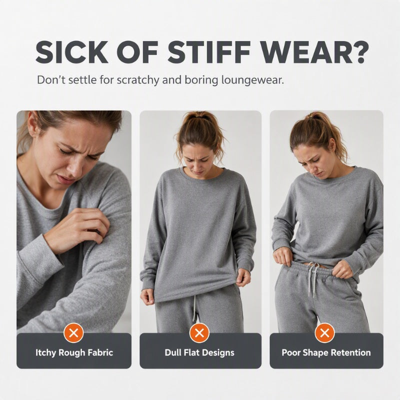 Women's Casual Sweatshirt & Sweatpants 2-Piece Set