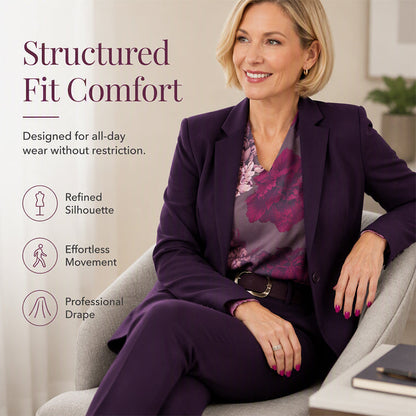 Women's Elegant 3-Piece Office Suit Set