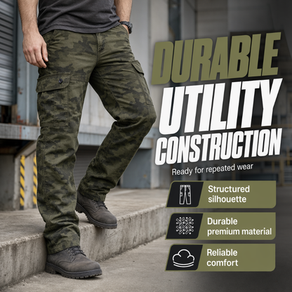 Men's Outdoor Straight Leg Cargo Pants