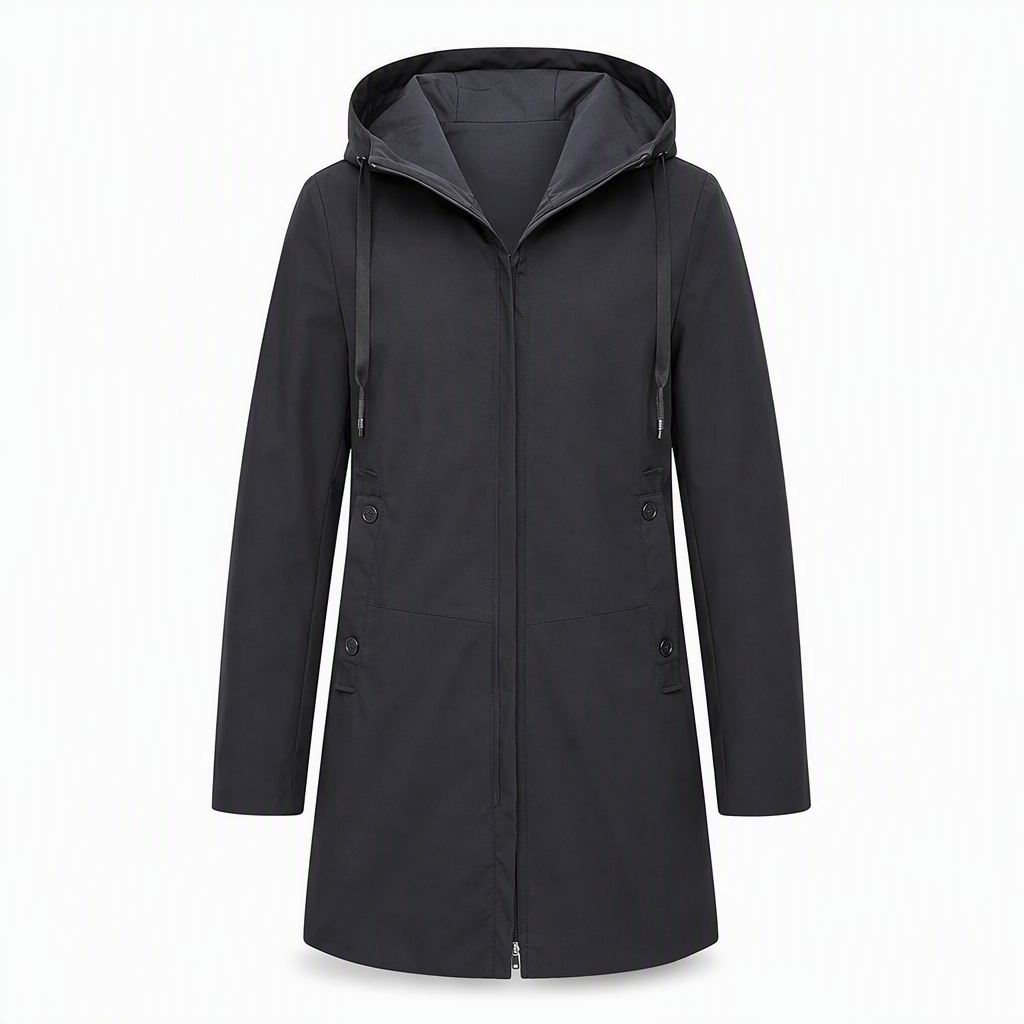 Men's Hooded Slim Fit Windbreaker Coat