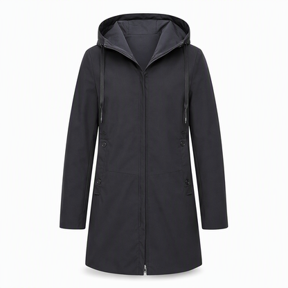 Men's Hooded Slim Fit Windbreaker Coat