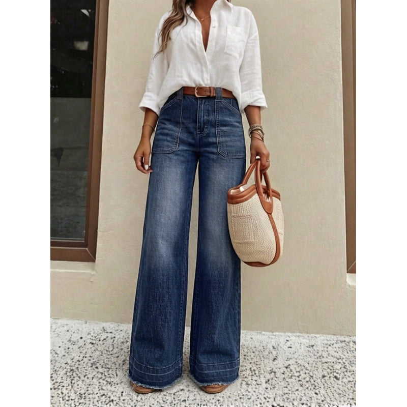 Wowen's Stretch Straight Leg Jeans