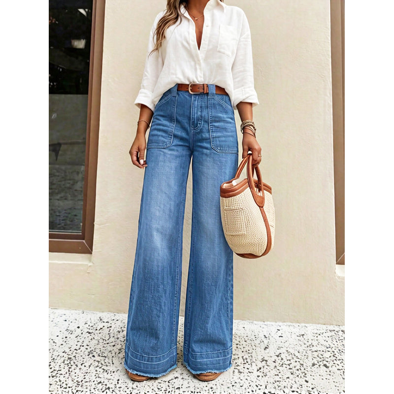Wowen's Stretch Straight Leg Jeans