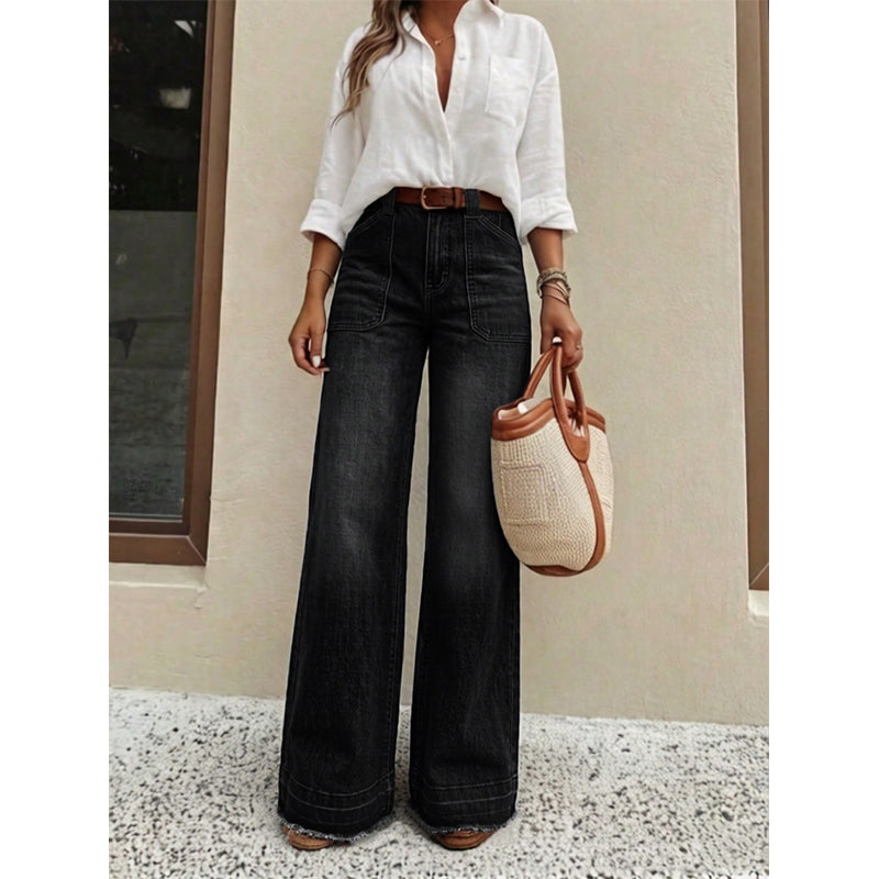 Wowen's Stretch Straight Leg Jeans