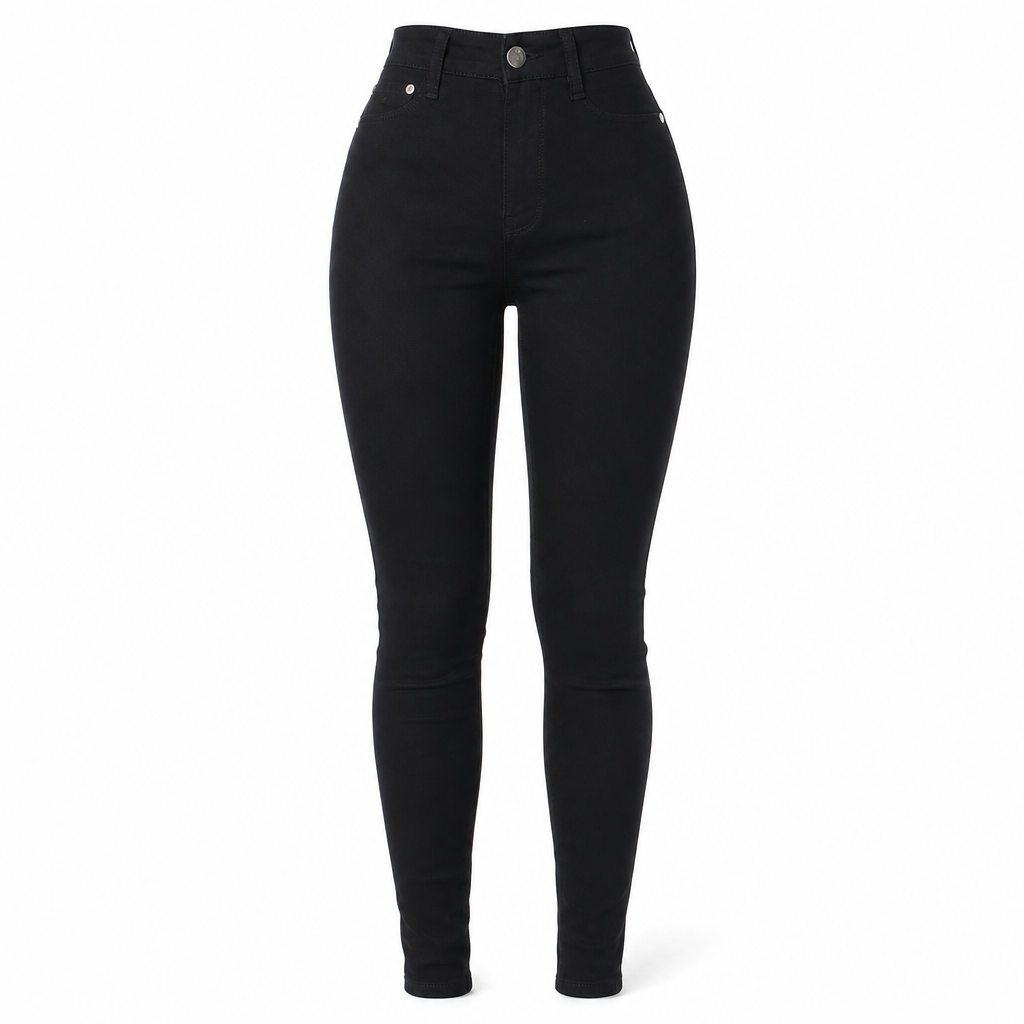 Women's High Waist Stretchy Denim Pants