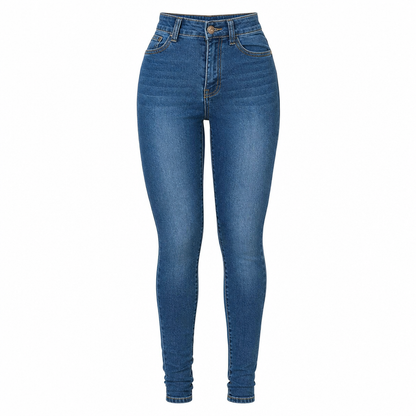 Women's High Waist Stretchy Denim Pants