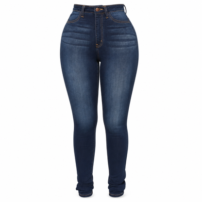 Women's High Waist Stretchy Denim Pants