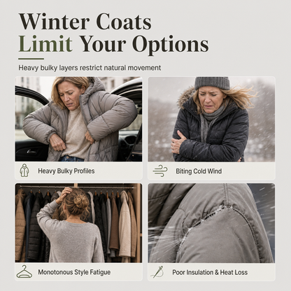 Reversible Hooded Padded Slim-Fit Coat