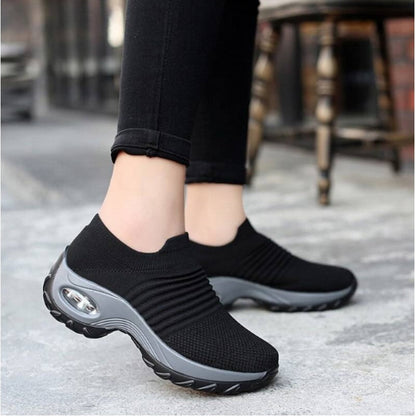 Breathable Knit Air Cushion Shoes