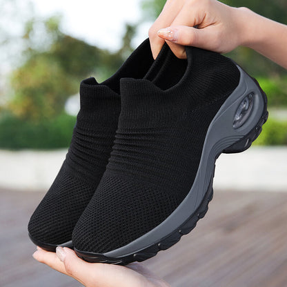 Breathable Knit Air Cushion Shoes