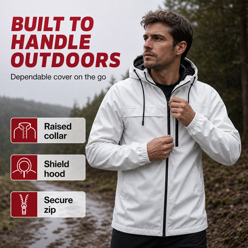 Weather-Ready Hooded Jacket