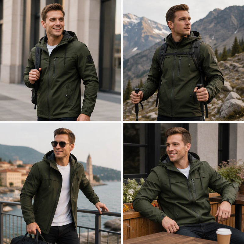 Weather-Ready Hooded Jacket