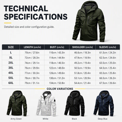 Weather-Ready Hooded Jacket