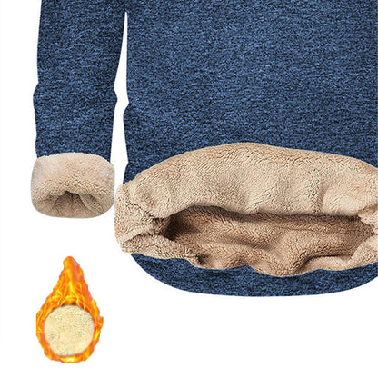 Men's Fleece Lined Crewneck Sweatshirt 