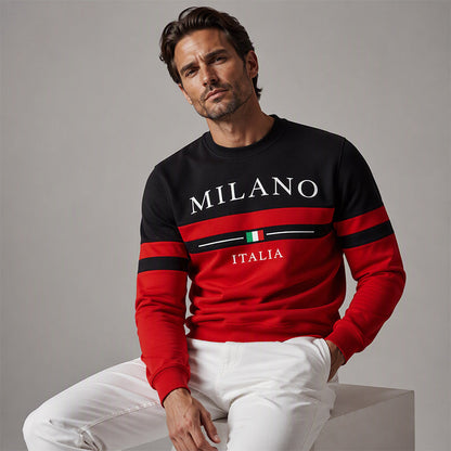 Men's Milano Italia Printed Sweatshirt