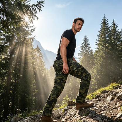 Men's Urban Camouflage Cargo Pants