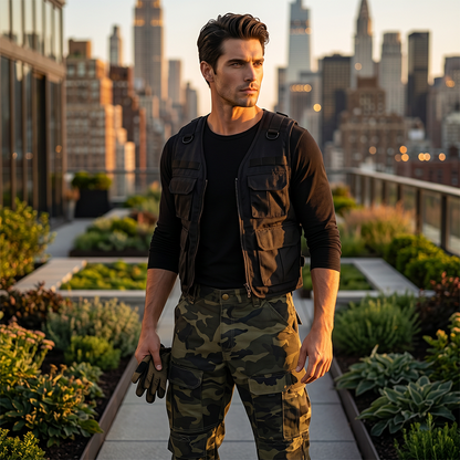 Men's Urban Camouflage Cargo Pants