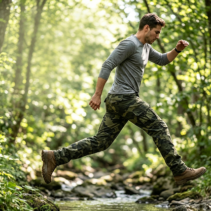 Men's Urban Camouflage Cargo Pants