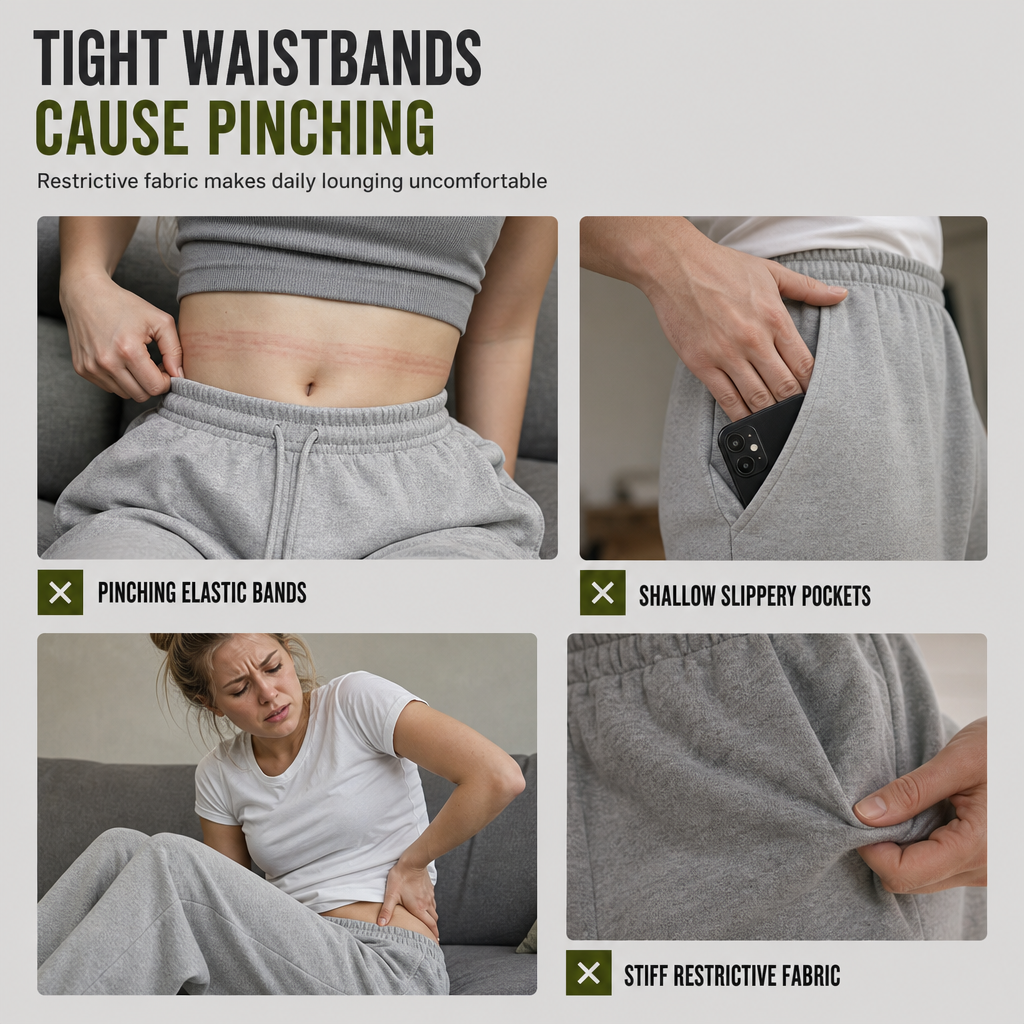 Women's Vintage Washed Wide-Leg Sweatpants