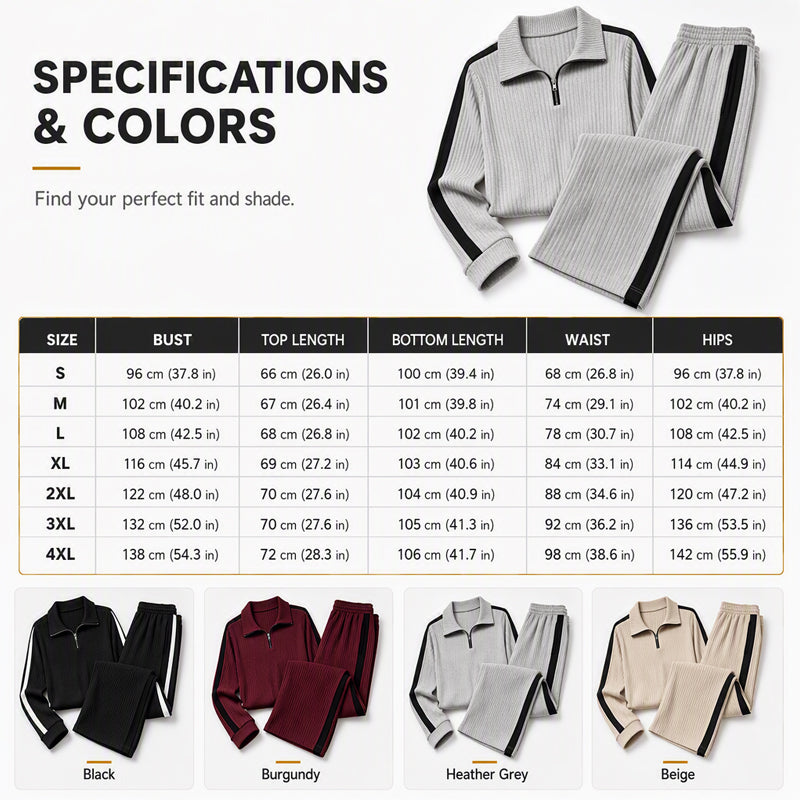 Women’s Casual Sweatshirt and Wide-Leg Pants