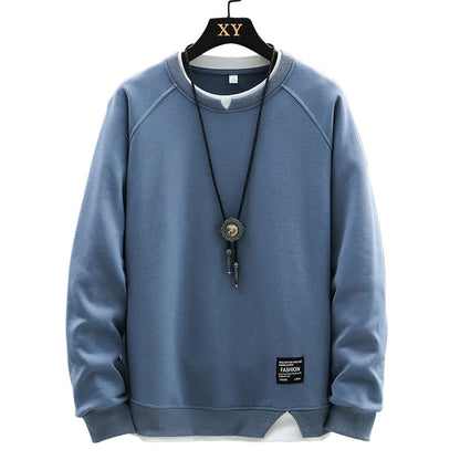 Men's Minimalist Fake 2-Piece Sweatshirt