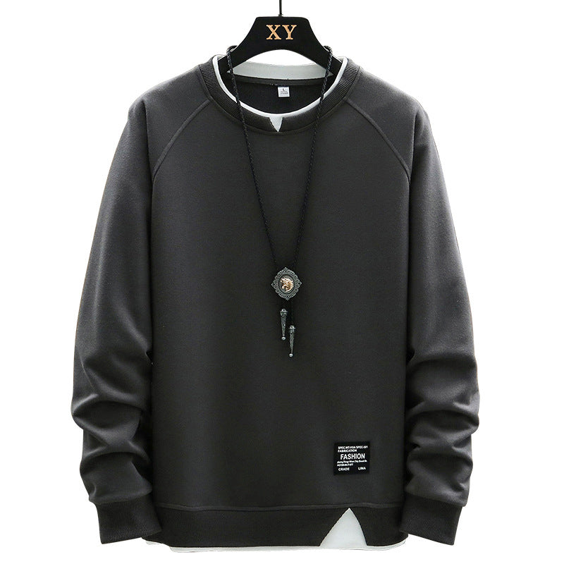 Men's Minimalist Fake 2-Piece Sweatshirt